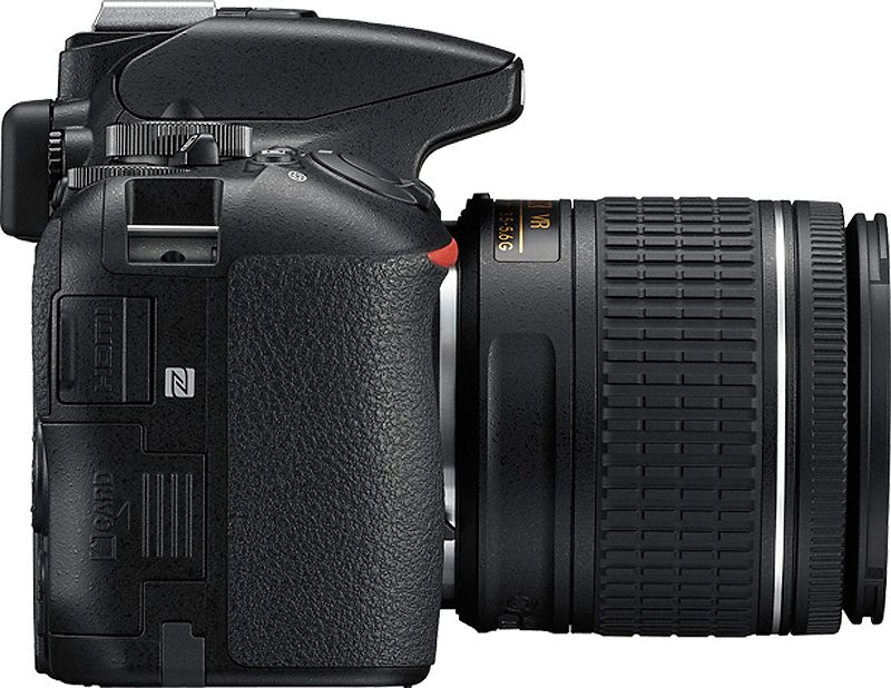 Nikon D5600 Black Digital SLR Camera Two Lens Kit - 1580