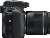 Nikon D5600 Black Digital SLR Camera Two Lens Kit - 1580