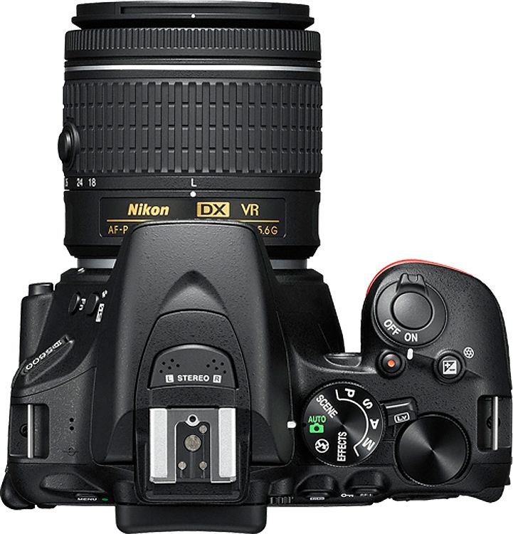Nikon D5600 Black Digital SLR Camera Two Lens Kit - 1580