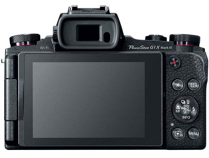 Canon PowerShot G1 X Mark III Black Digital Camera - 2208C001