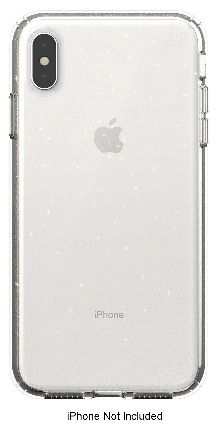 Speck Presidio Clear & Glitter iPhone XS Max Case - 1171125636