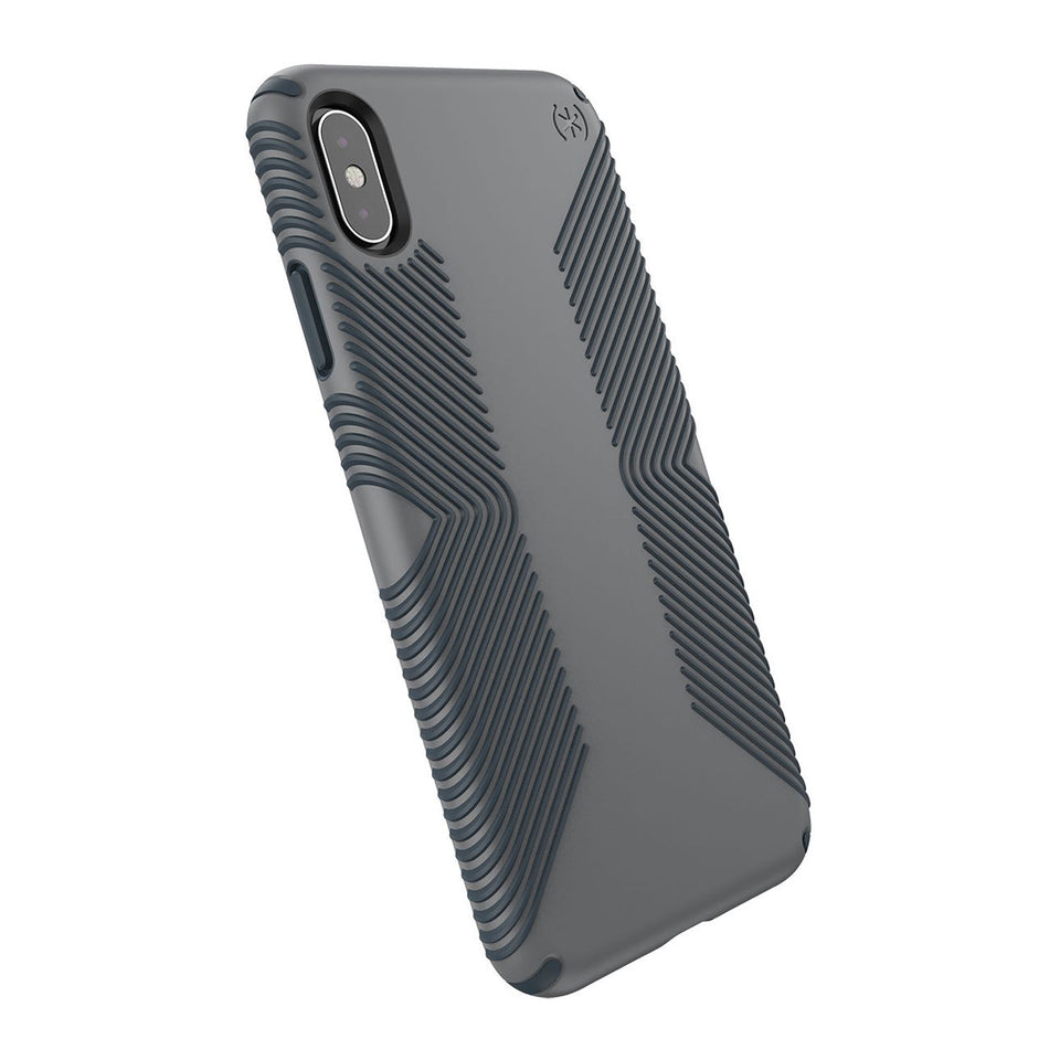 Speck Presidio Grip Graphite Grey iPhone XS Max Case - 1171065731
