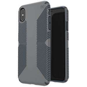 Speck Presidio Grip Graphite Grey iPhone XS Max Case - 1171065731