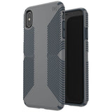 Speck Presidio Grip Graphite Grey iPhone XS Max Case - 1171065731