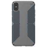 Speck Presidio Grip Graphite Grey iPhone XS Max Case - 1171065731