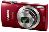 Canon PowerShot ELPH 180 20 Megapixel Red Digital Camera - 1096C001
