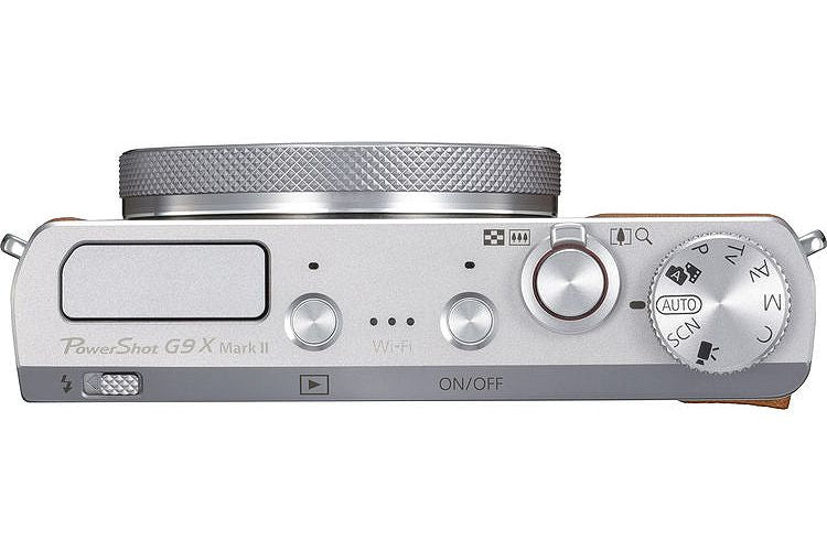 Canon PowerShot G9 X Mark II Silver Digital Camera - 1718C001