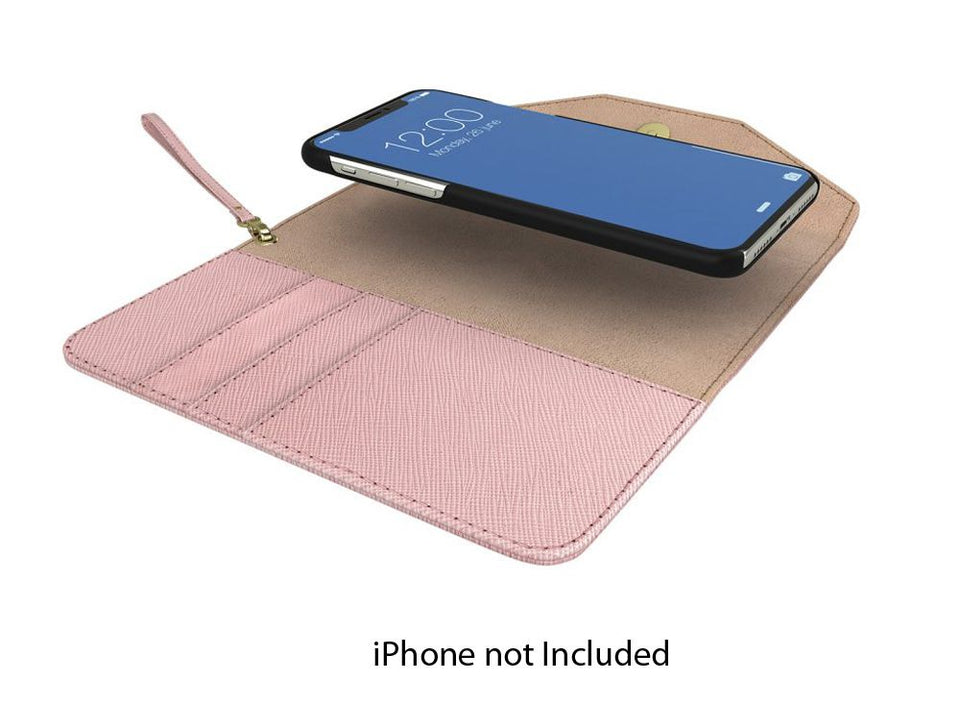 iDeal Of Sweden Mayfair Pink Clutch Case for Apple iPhone XR - IDMC-I1861-51