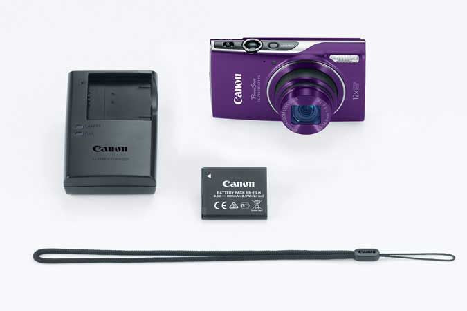 Canon Powershot ELPH 360 HS Purple Digital Camera - 1081C001