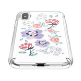 Speck Presidio Clear + Print Canopy Floral Lavender iPhone XS / X Case - 117131-7554