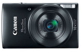 Canon PowerShot ELPH 190 IS 20 Megapixel Black Digital Camera - 1084C001