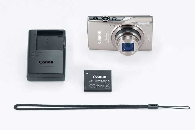 Canon Powershot ELPH 360 HS Silver Digital Camera - 1078C001