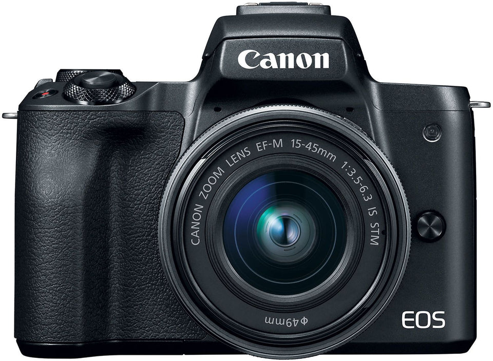 Canon EOS M50 Mirrorless Digital Camera With 15-45mm Lens - 2680C011