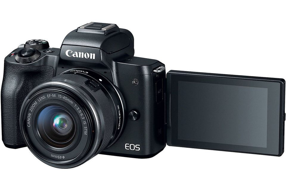 Canon EOS M50 Mirrorless Digital Camera With 15-45mm Lens - 2680C011