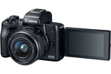Canon EOS M50 Mirrorless Digital Camera With 15-45mm Lens - 2680C011