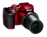 Nikon Coolpix B500 16.0 Megapixel Red Digital Camera - 26508