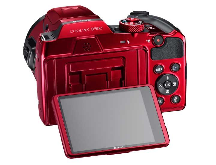 Nikon Coolpix B500 16.0 Megapixel Red Digital Camera - 26508