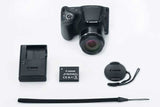 Canon PowerShot SX420 IS Black Digital Camera - 1068C001