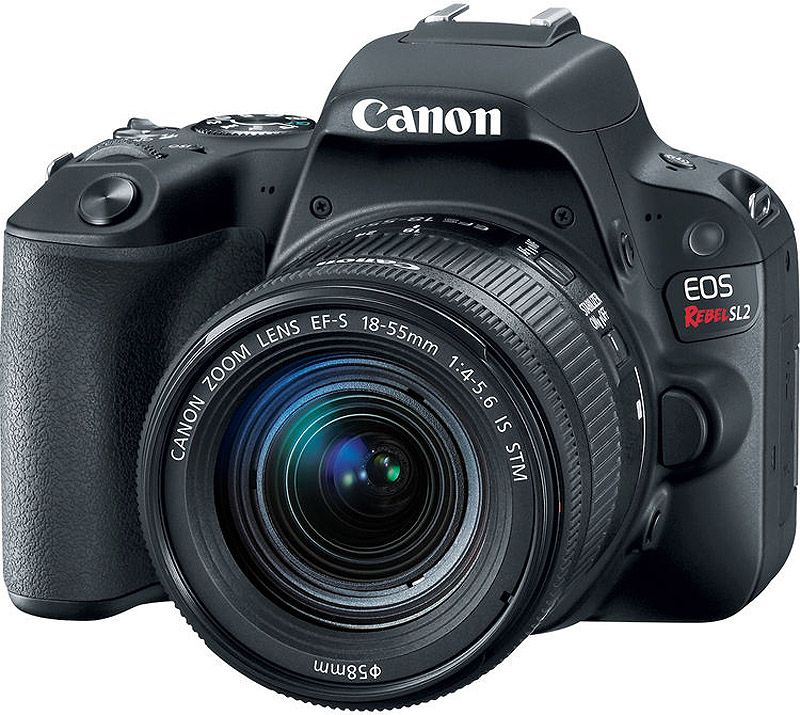 Canon EOS Rebel SL2 DSLR Camera With EF-S 18-55mm IS STM Lens - 2249C002