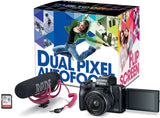 Canon EOS M50 Mirrorless Digital Camera Video Creator Kit - 2680C067