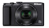 Nikon Coolpix A900 20.0 Megapixel Black Digital Camera - 26501