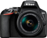 Nikon D3500 Black Digital SLR Camera With Two Lens Kit - 1588