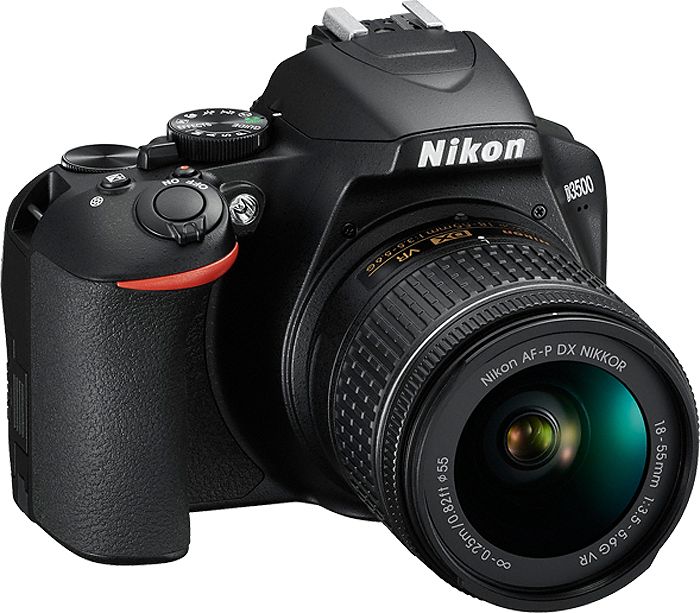 Nikon D3500 Black Digital SLR Camera With Two Lens Kit - 1588
