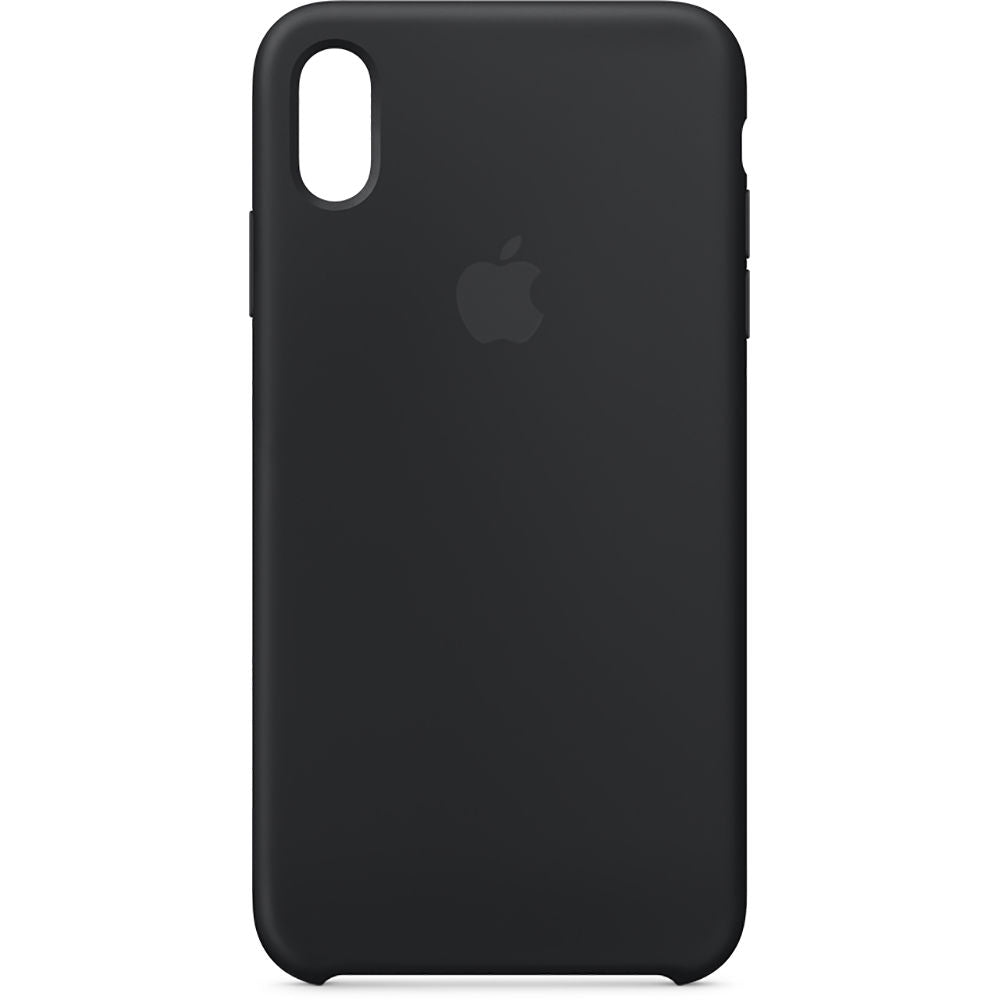 Buy Apple iPhone XS Max Black Silicone Case - MRWE2ZM A from Vine Mart Electronics