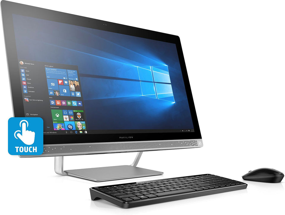 HP Pavilion Silver All-In-One Desktop Computer - 27A251