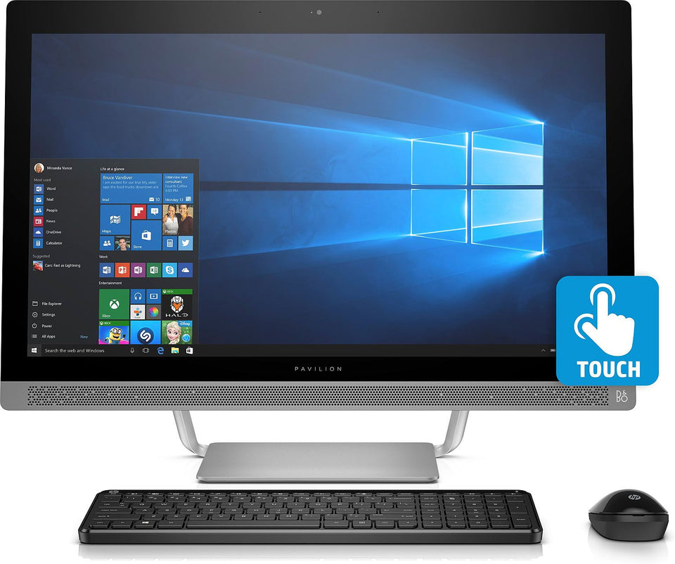HP Pavilion Silver All-In-One Desktop Computer - 27A251