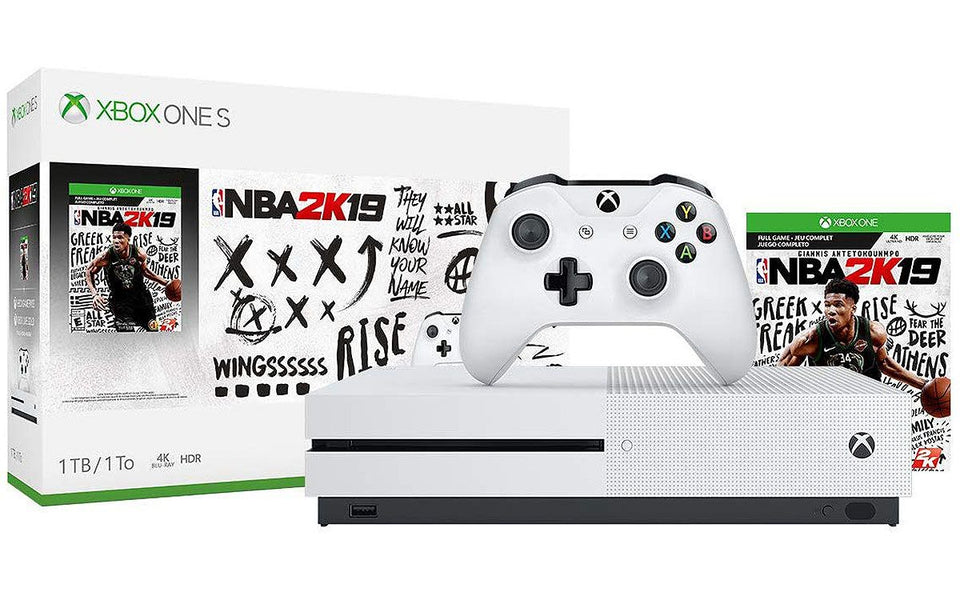 Microsoft Xbox One S 1TB NBA 2K19 Bundle - 23400575