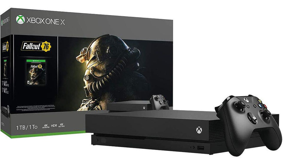 Microsoft Xbox One X 1TB Fallout 76 Bundle - CYV-00146