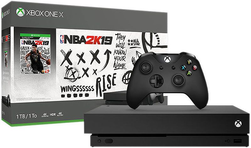 Microsoft Xbox One X 1TB NBA 2K19 Bundle - CYV00070