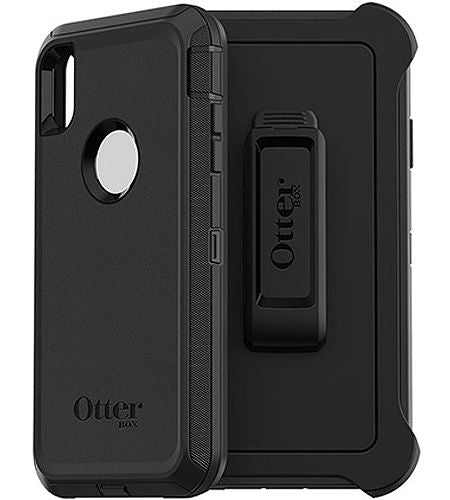 OtterBox Black Defender Series Screenless Edition Case for iPhone XS Max - 77-59971 Online From Vine Mart Electronics