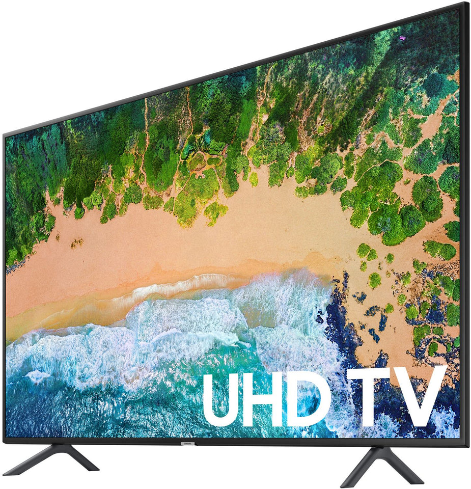 Samsung 40" Charcoal Black UHD 4K HDR LED Smart HDTV - UN40NU7100FXZA