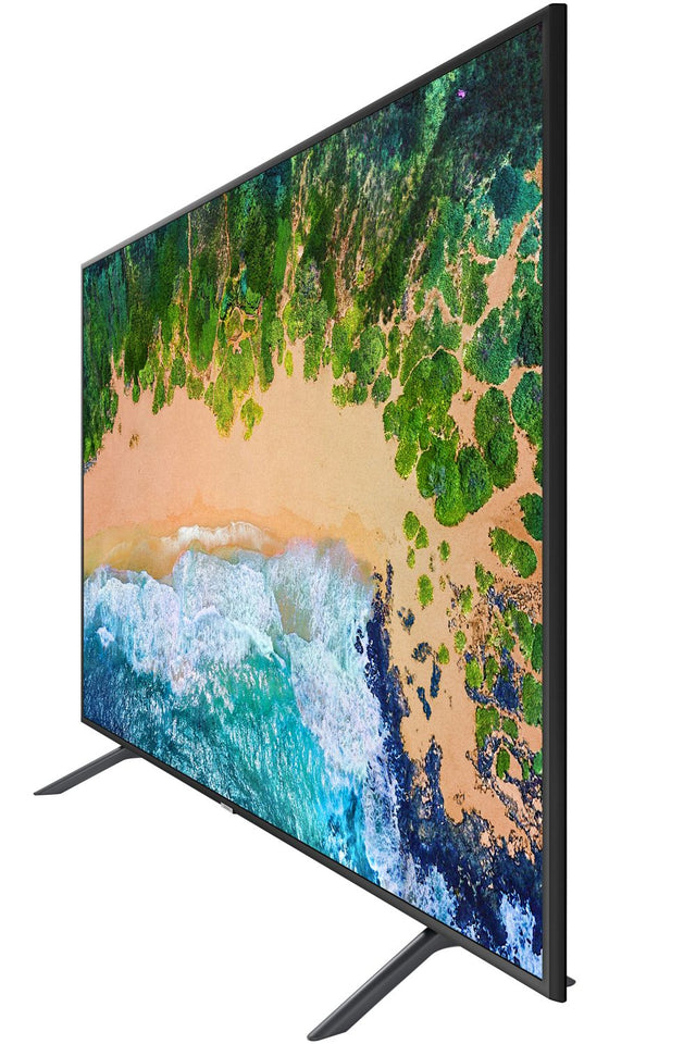 Samsung 43" Charcoal Black UHD 4K HDR LED Smart HDTV - UN43NU7100FXZA