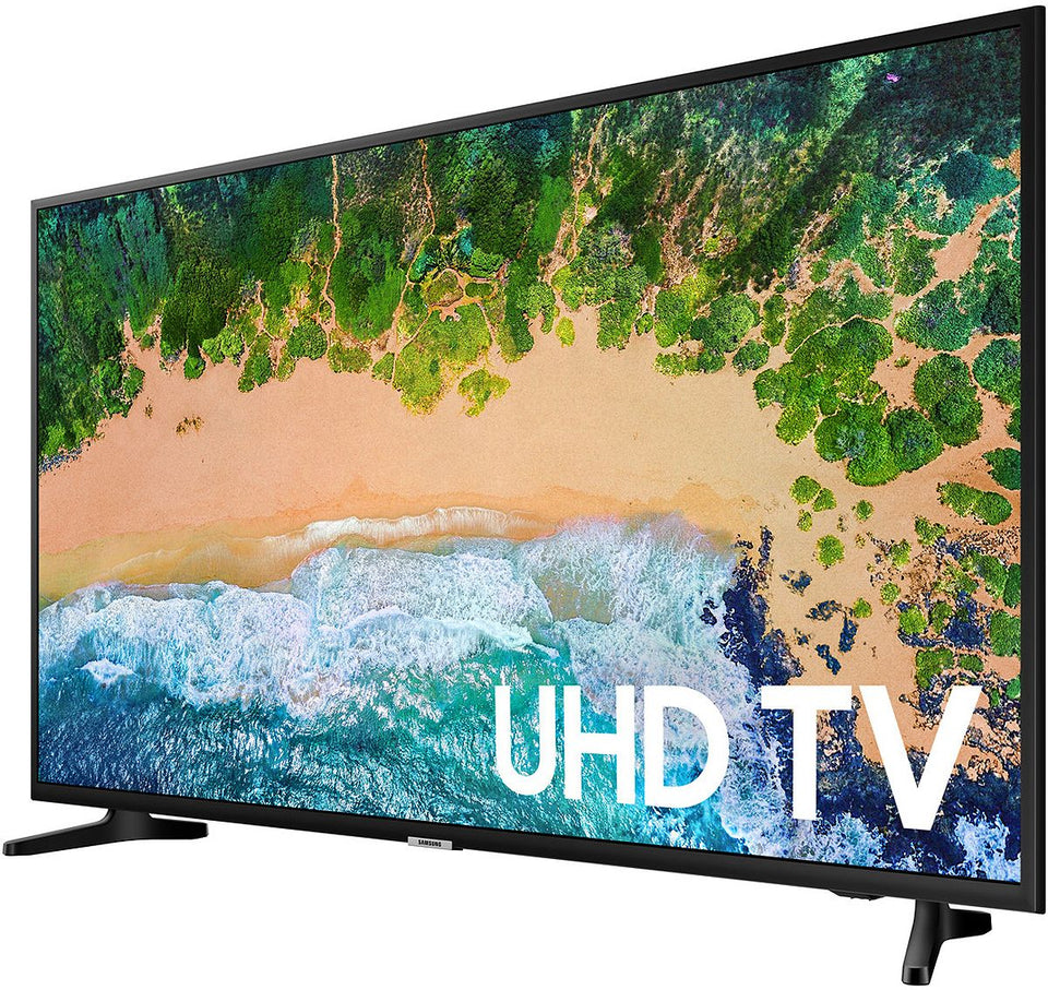 Samsung 50" Glossy Black UHD 4K HDR LED Smart HDTV - UN50NU6900FXZA
