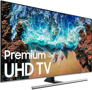 Samsung 55" Silver UHD 4K HDR LED Smart HDTV - UN55NU8000FXZA