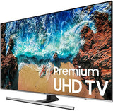 Samsung 55" Silver UHD 4K HDR LED Smart HDTV - UN55NU8000FXZA