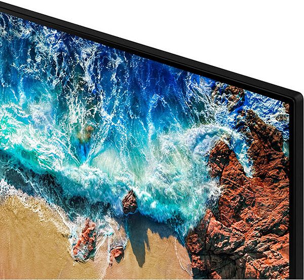 Samsung 55" Silver UHD 4K HDR LED Smart HDTV - UN55NU8000FXZA
