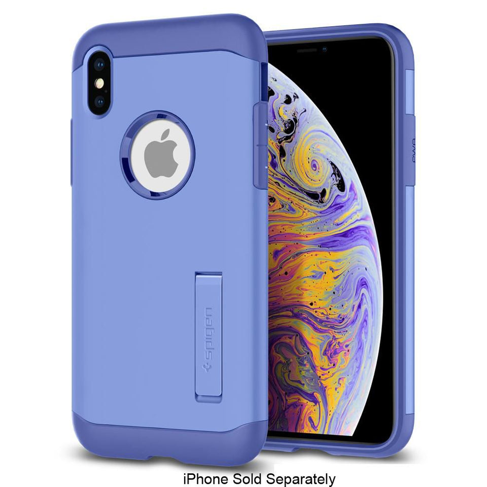 Spigen Violet iPhone XS Max Case Slim Armor - 065CS24543 Online From Vine Mart Electronics