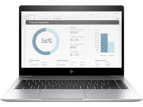 HP EliteBook X360 1030 G2 Silver Notebook Computer - 1BS95UT