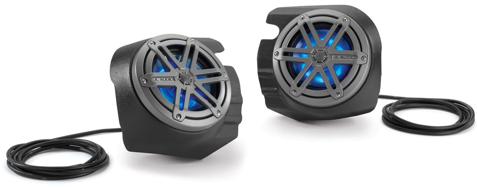 JL Audio Stealthbox For 2014-2018 Polaris RZR 4 900, 900XC, XP 1000 & XP4 1000 - SB-POL-RZG2SPKR/MX650