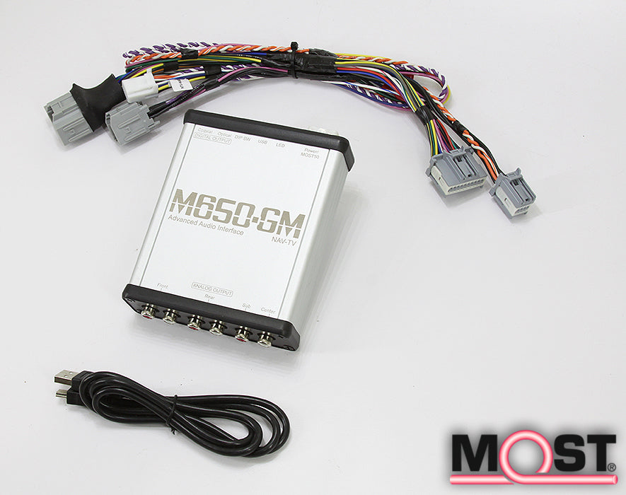 NAV-TV M650-GM Audio Interface Kit - NTV-KIT838