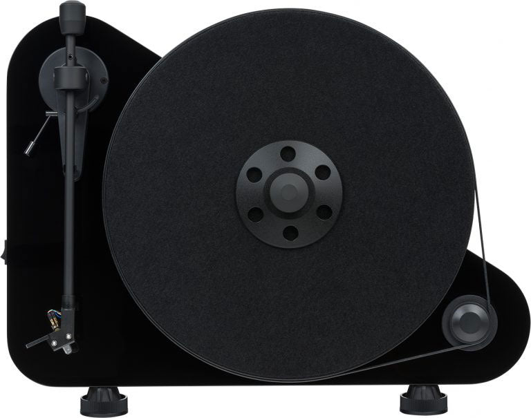 Pro-Ject Vertical Black Gloss Left Hand Bluetooth Turntable - VTEBTLHGBK