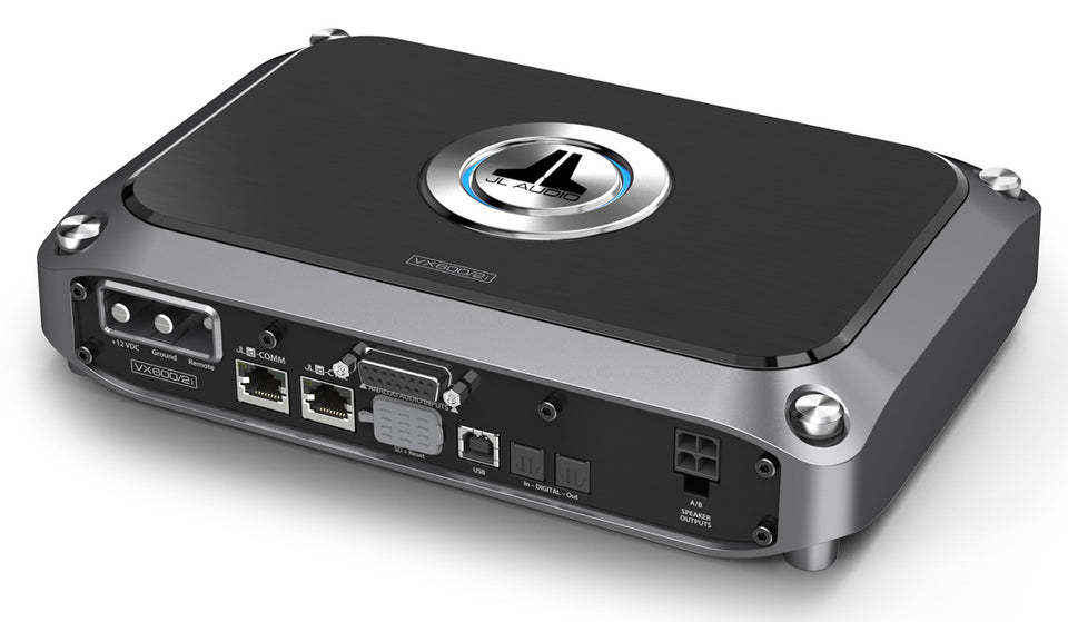 JL Audio 4-Channel Class D Full-Range 600W Amplifier - 98634