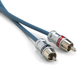 JL Audio 2 Ch. 18 Ft. Interconnect Cable - XB-BLUAIC2-18