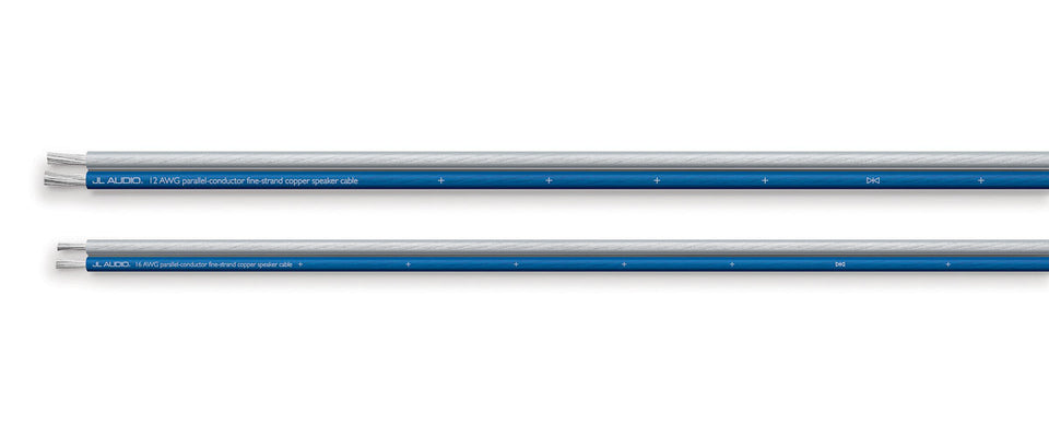 JL Audio 25 Ft. Blue 16 AWG Parallel Conductor Speaker Cable - XC-BCSC16-25