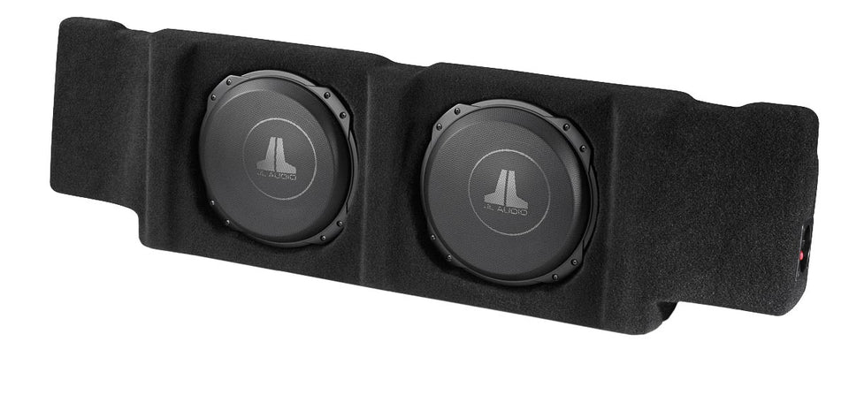 JL Audio Stealthbox For Chevrolet Silverado / GMC Sierra Crew Cab Trucks - SB-GM-SLVCRW/10TW3