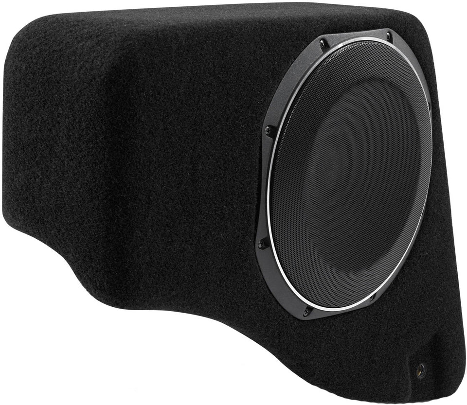 JL Audio Stealthbox For 2007-2017 Jeep Wrangler Unlimited (Driver Side) - SB-J-WRUD/10TW1/BK